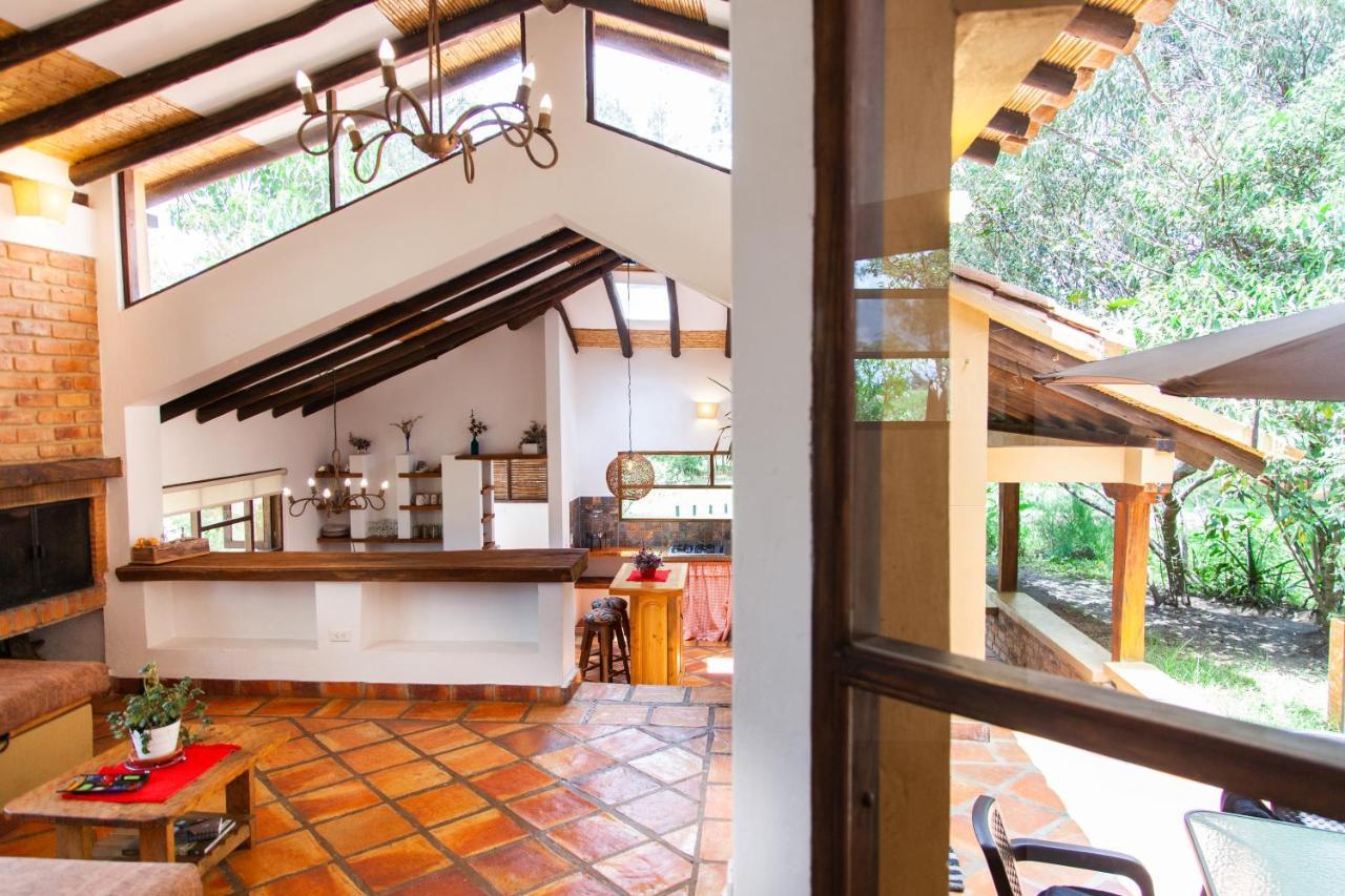 Clavellino House En Villa De Leyva - Tranquilidad Y Naturaleza En Reserva Natural Urbana! 외부 사진